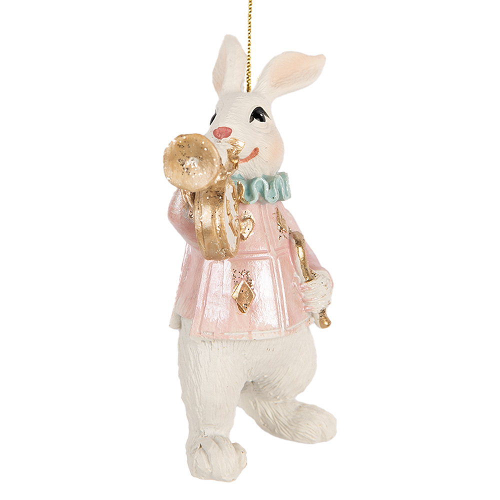 [6PR5713] Decoratie hanger konijn 5x3x8 cm