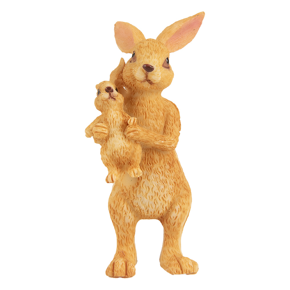 [6PR5715] Decoratie konijnen 4x4x8 cm