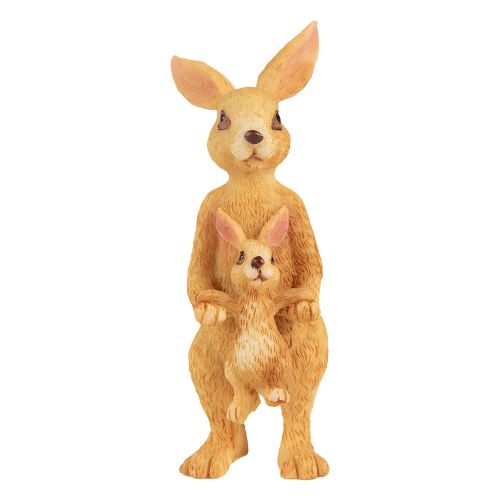 [6PR5716] Decoratie konijnen 4x4x8 cm