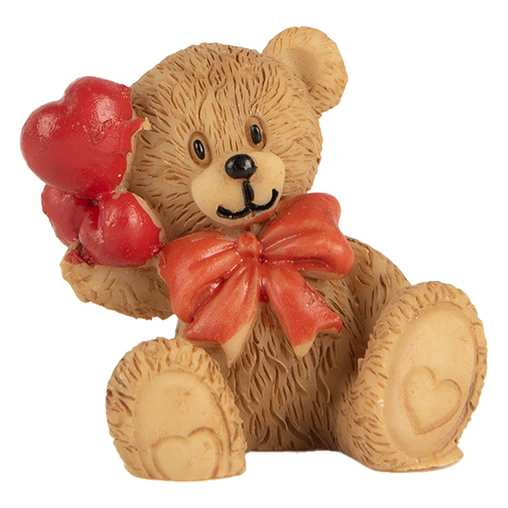 Decoratie beer 3x2x4 cm