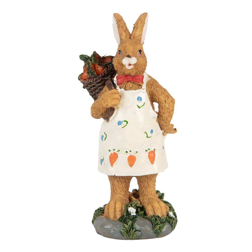 [6PR5720] Decoratie konijn 5x5x13 cm