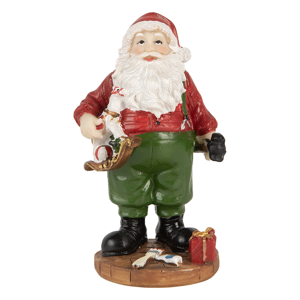 [6PR5724] Decoratie kerstman 8x6x13 cm