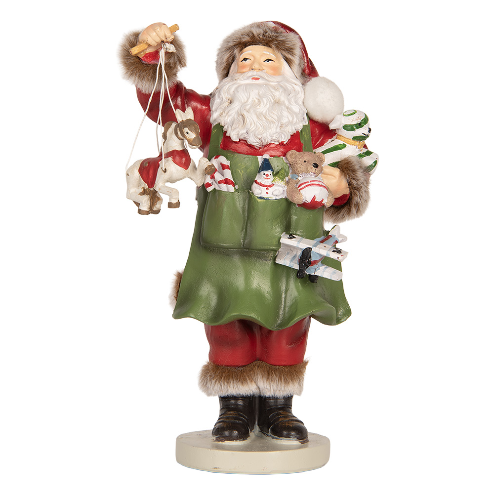 [6PR5748] Decoratie kerstman 13x9x23 cm