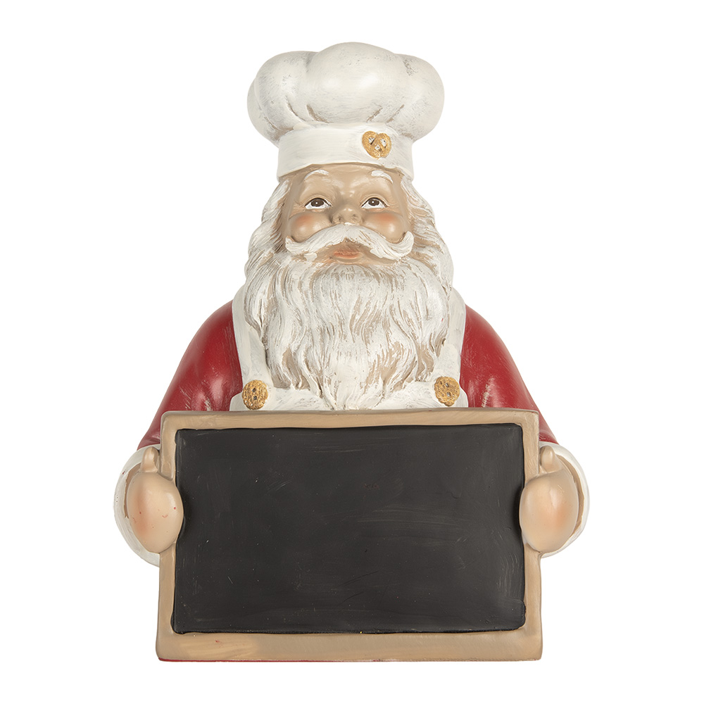 [6PR5751] Decoratie kerstman 24x16x30 cm