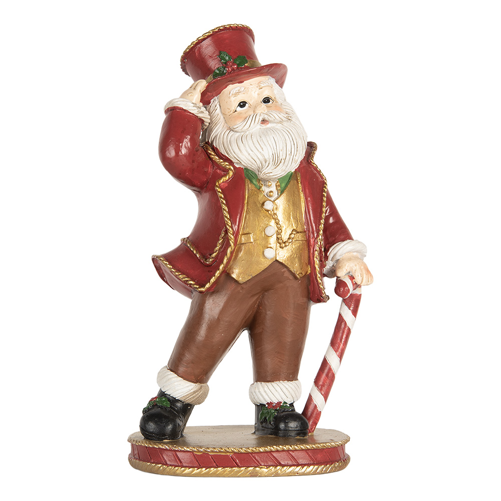 [6PR5755] Decoratie kerstman 12x9x21 cm