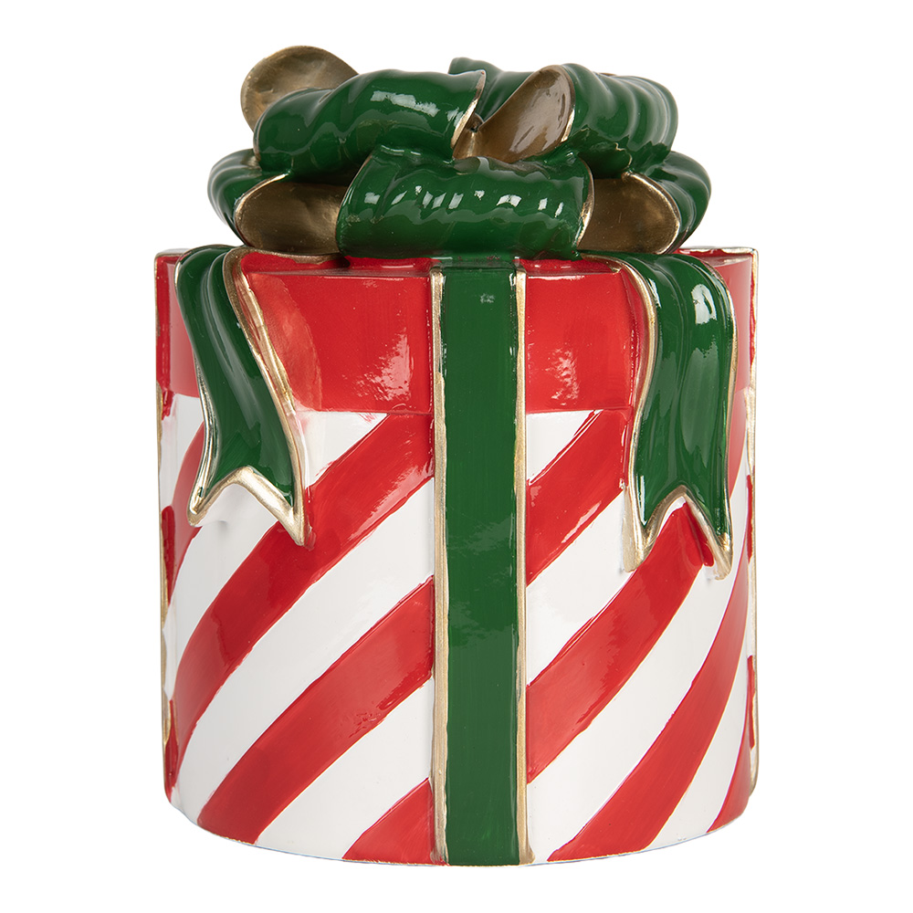 [6PR5765] Decoratie cadeautje Ø 16x21 cm