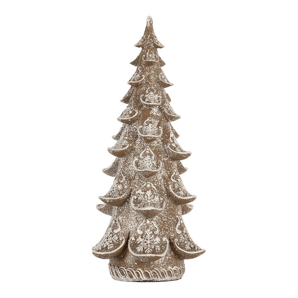 Decoratie kerstboom 12x12x25 cm