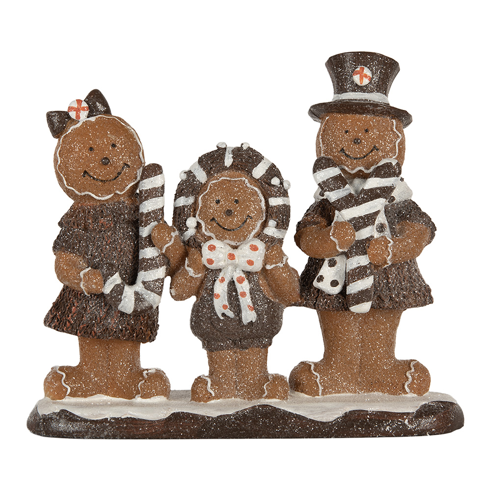 [6PR5855] Decoratie peperkoekpoppen 20x7x17 cm