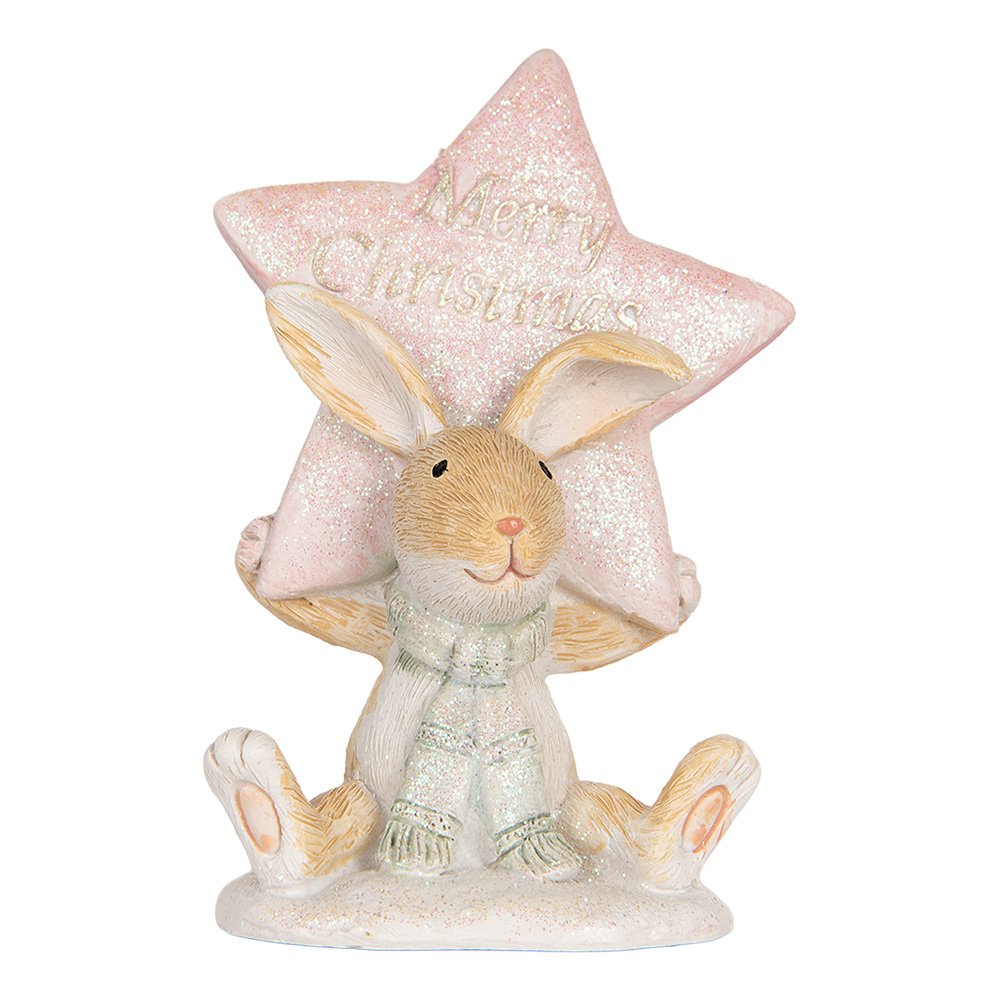 [6PR5884] Decoratie konijn 8x5x11 cm