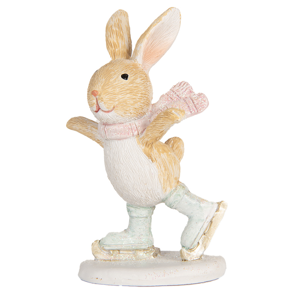 [6PR5887] Decoratie konijn 6x5x10 cm