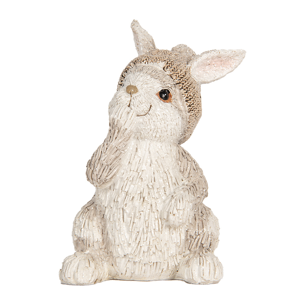 [6PR5891] Decoratie konijn 9x9x14 cm