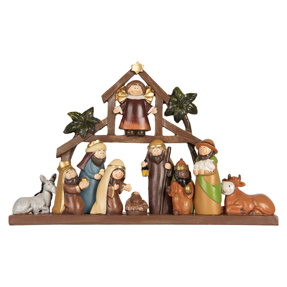 [6PR5895] Kerstgroep 32x5x20 cm