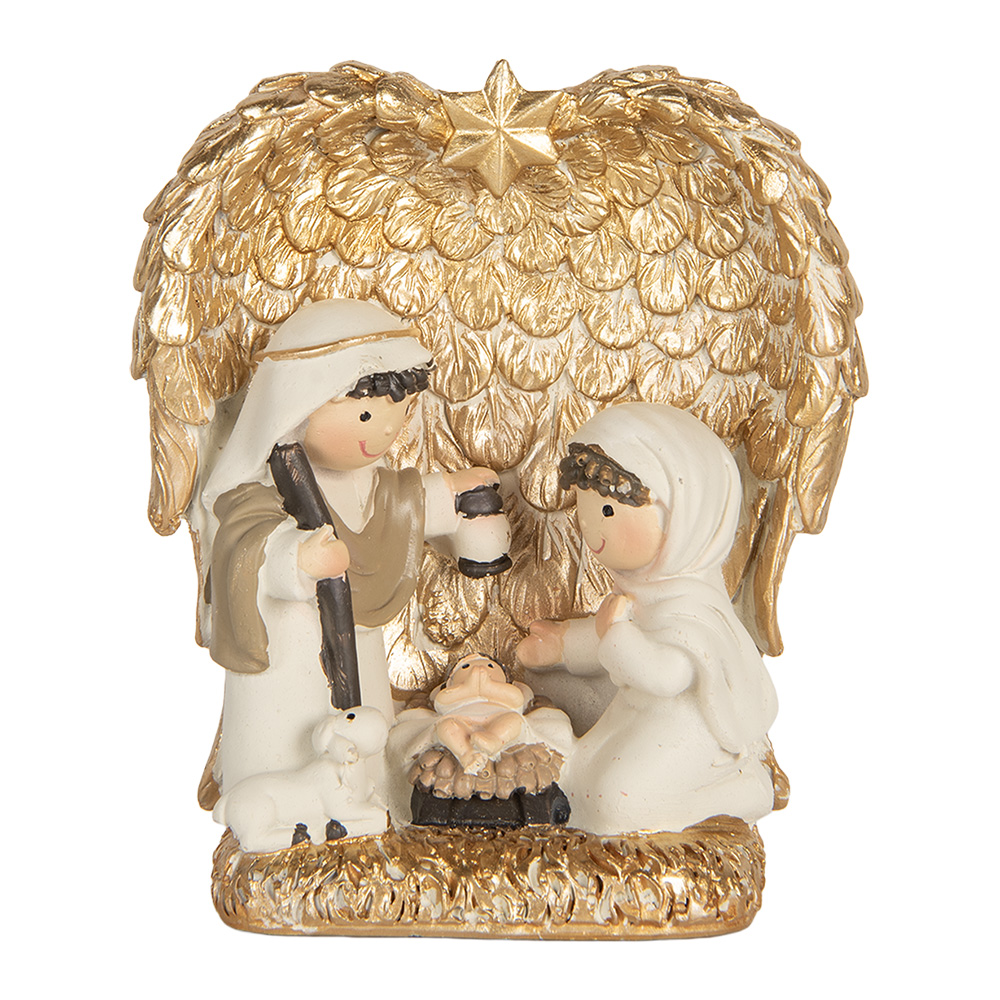 [6PR5898] Kerstgroep 12x6x13 cm