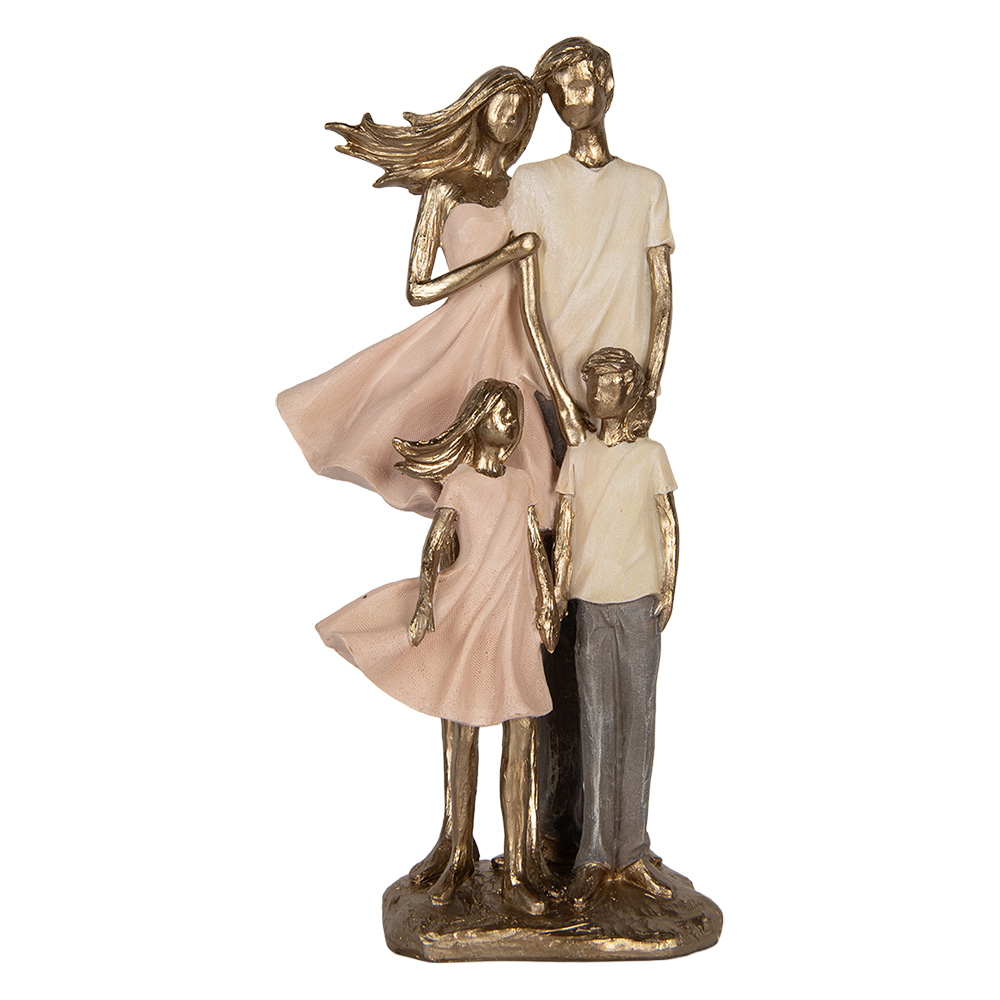 [6PR5902] Decoratie familie 17x11x35 cm