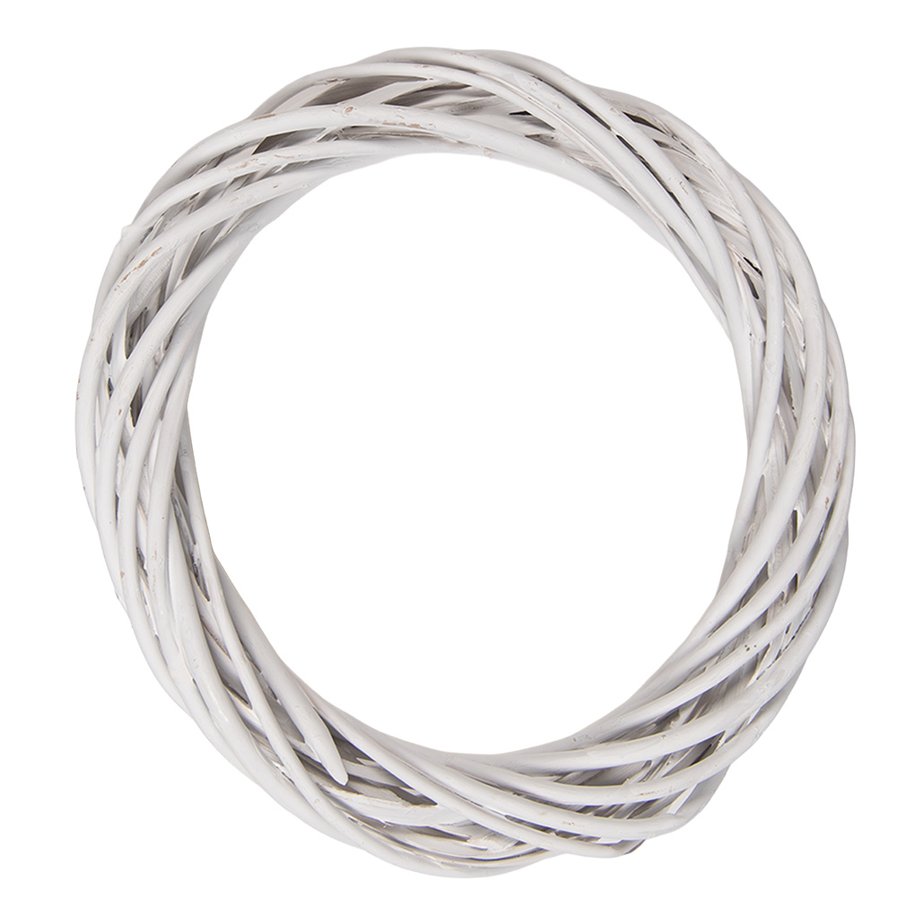 [6RO0603XSW] Decoratie krans Ø 20x4 cm