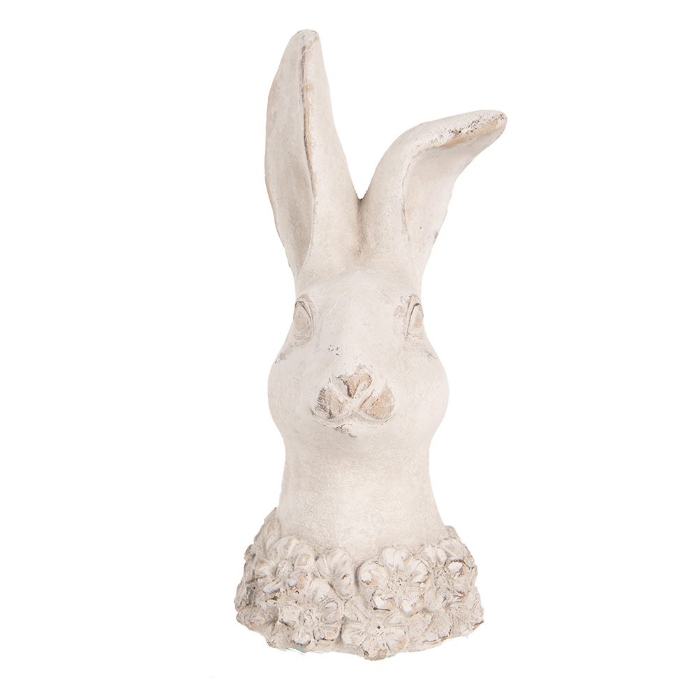 Decoratie konijn 12x10x24 cm