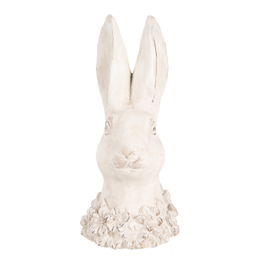 [6TE0558] Decoratie konijn 11x11x24 cm