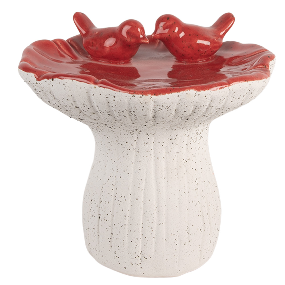 [6TE0580] Decoratie paddenstoel Ø 19x18 cm