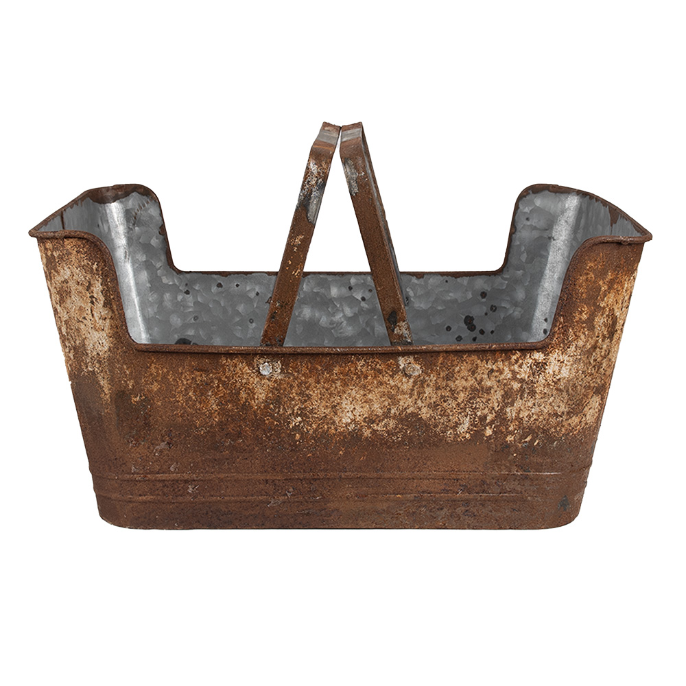 [6Y2644] Mand / bloempot 45x28x23 cm