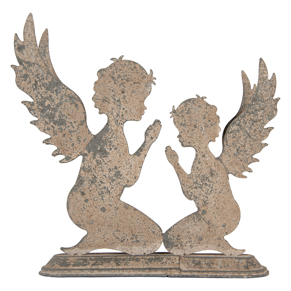 [6Y5813] Decoratie engelen 33x8x32 cm