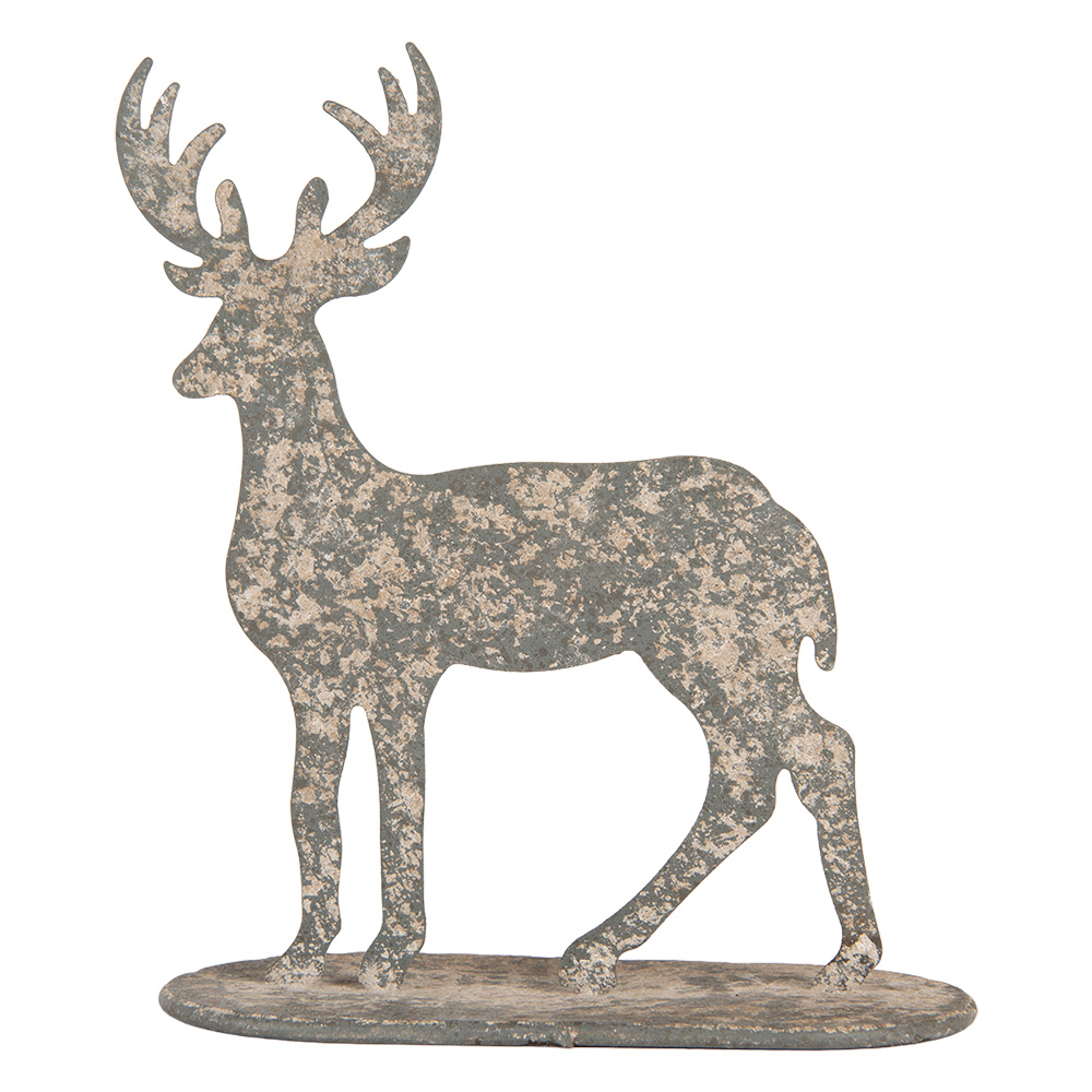 Decoratie rendier 17x8x18 cm