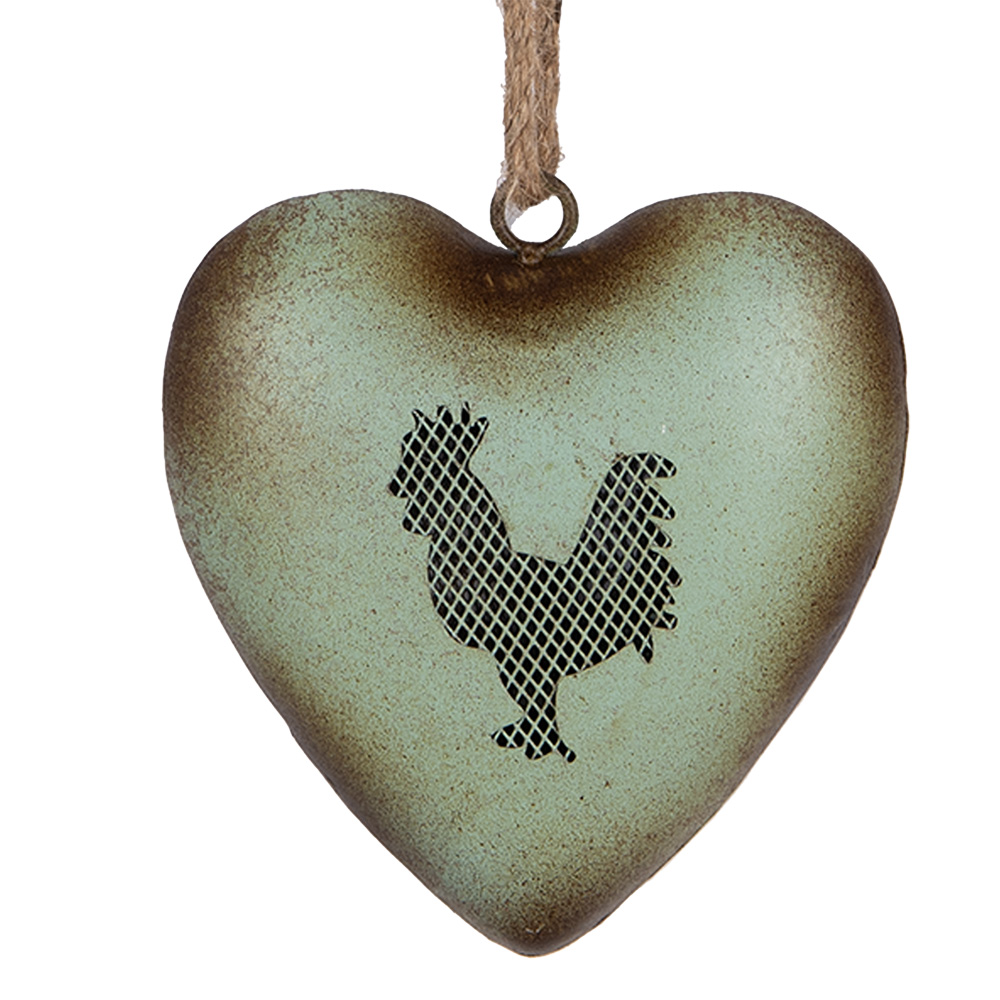 [6Y5849] Decoratie hanger hart 14x5x14 cm