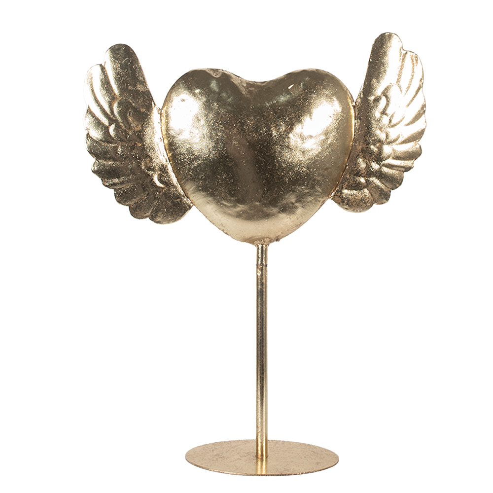 Decoratie hart 38x11x47 cm