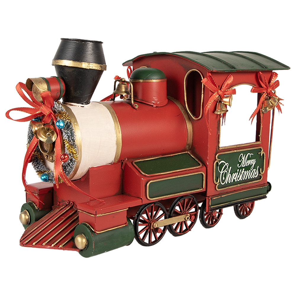 [6Y5871] Decoratie locomotief 35x16x22 cm