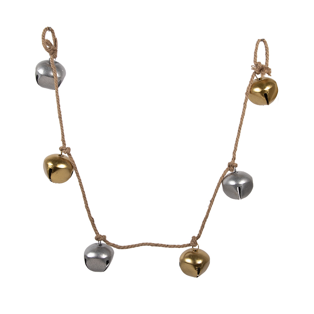 [6Y5912] Decoratie hanger bellen 8x8x135 cm