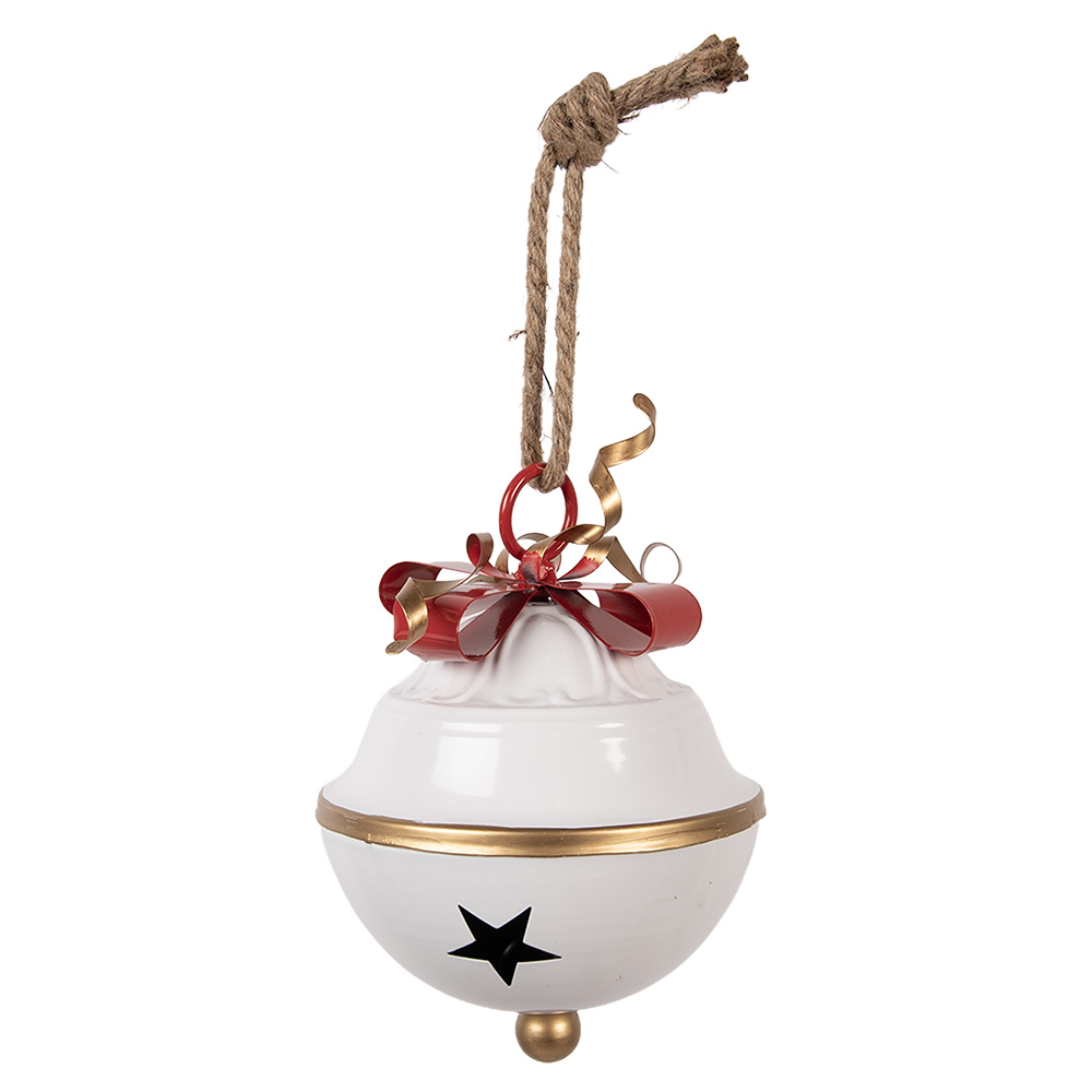 Decoratie bel Ø 16x22 cm