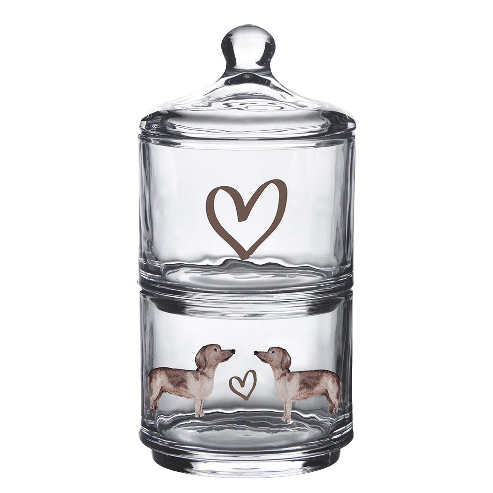 [DHLGL0002] Voorraadpot met deksel Ø 10x21 cm