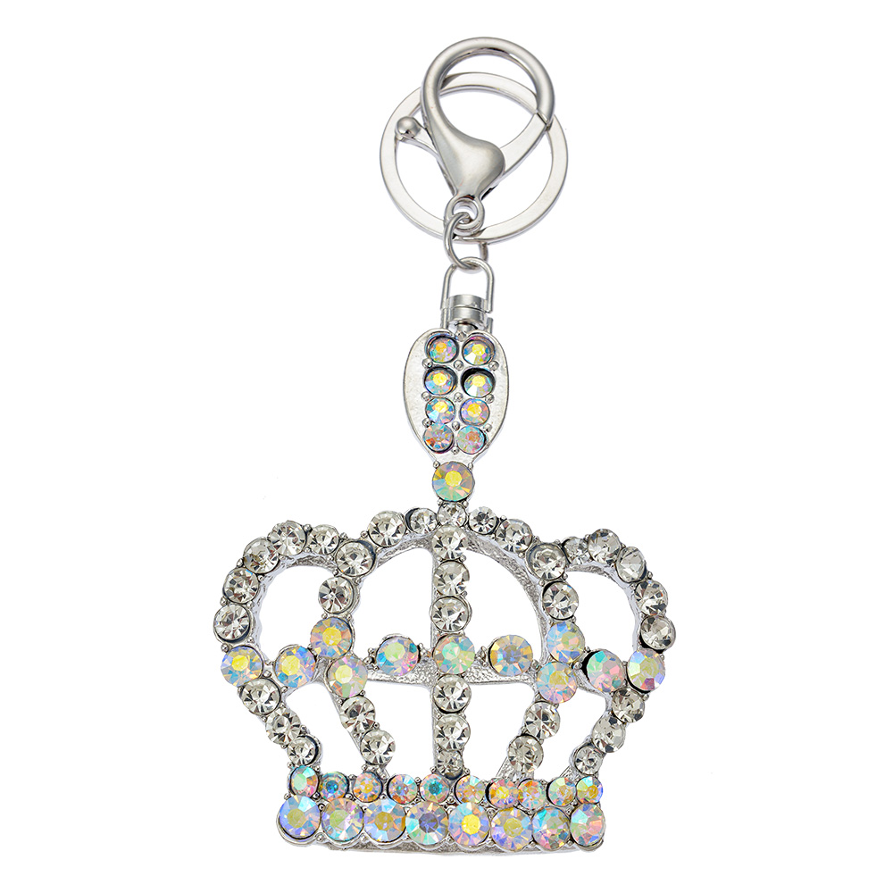 Sleutelhanger 7x2x8 cm zilverkleurig