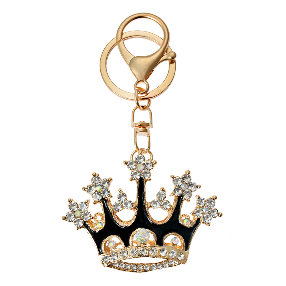 Sleutelhanger 4x2x6 cm goudkleurig