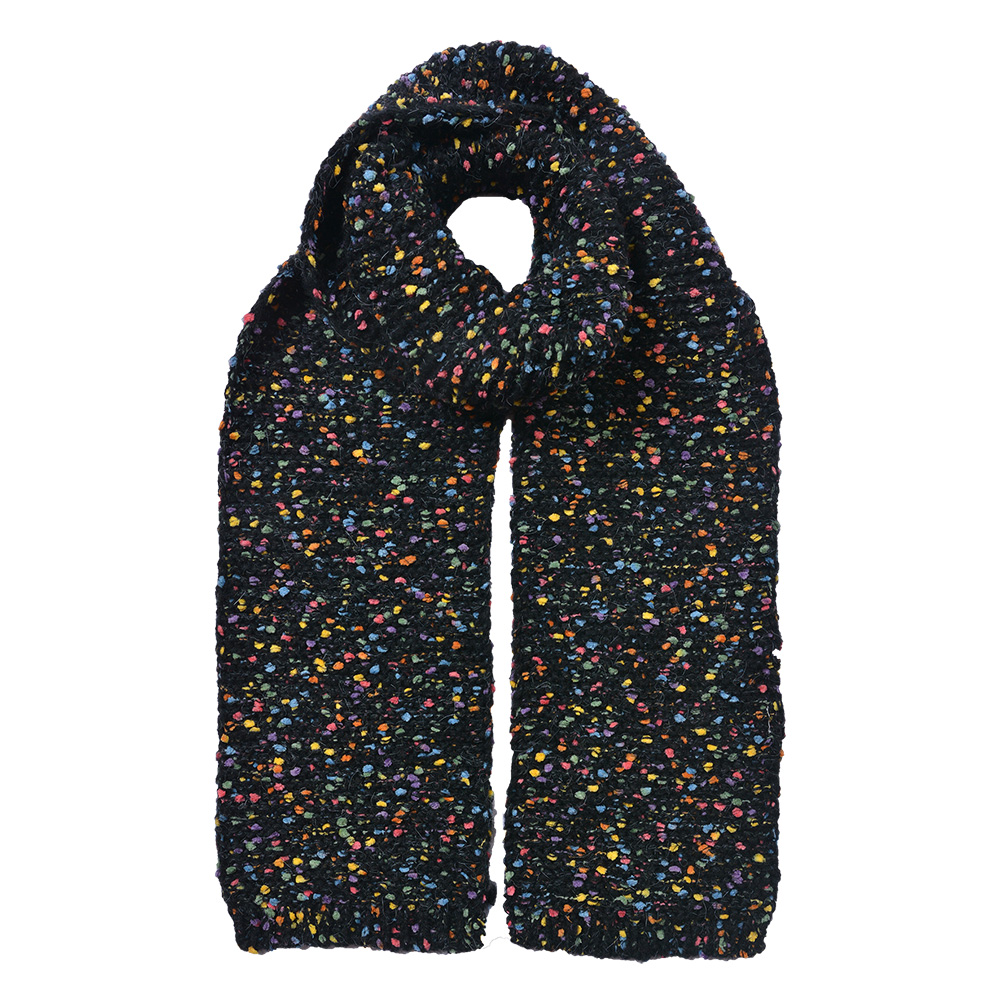 [JZSC0829Z] Sjaal 14x146 cm zwart