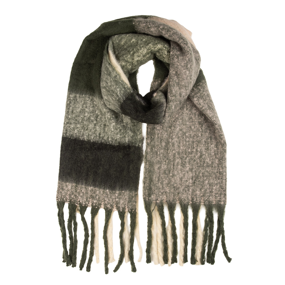 [JZSC0836Z] Sjaal 50x210 cm zwart