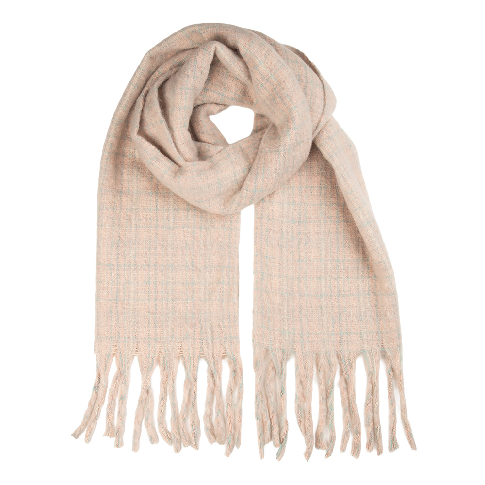 [JZSC0837P] Sjaal 50x210 cm roze