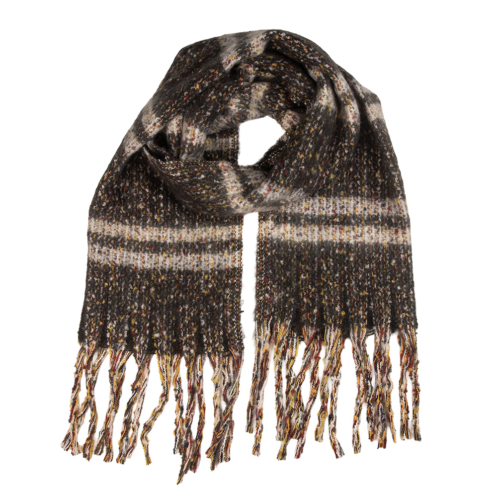 [JZSC0839G] Sjaal 50x210 cm grijs