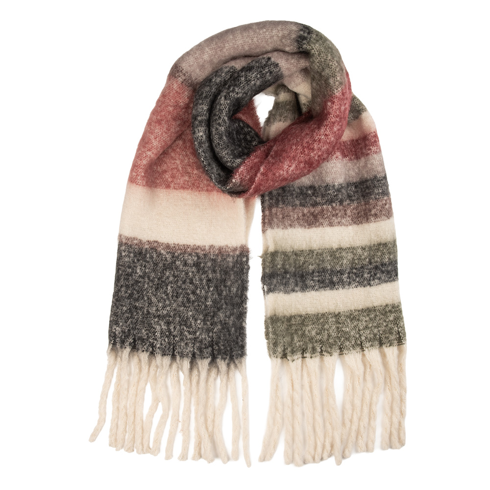 [JZSC0853] Sjaal 50x180 cm rood