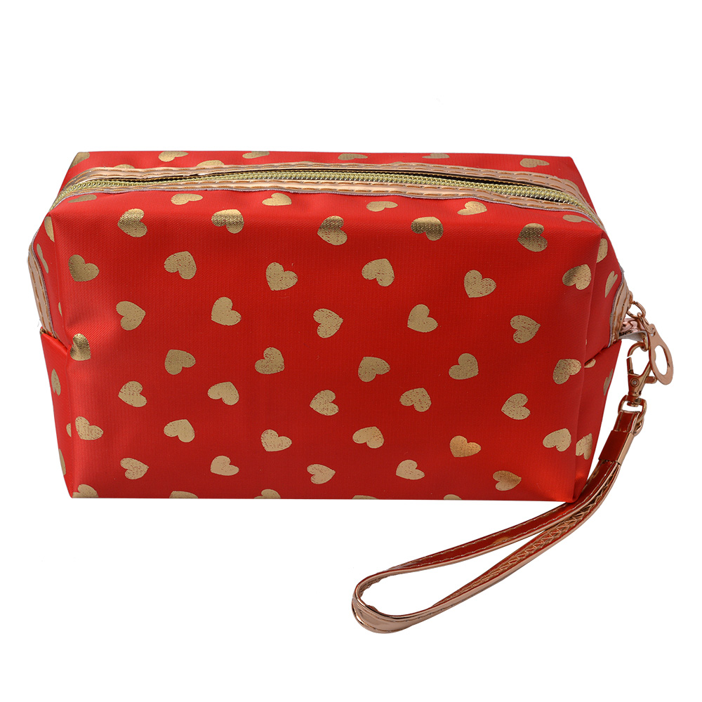 [JZTB0026R] Toilettas 18x10 cm rood