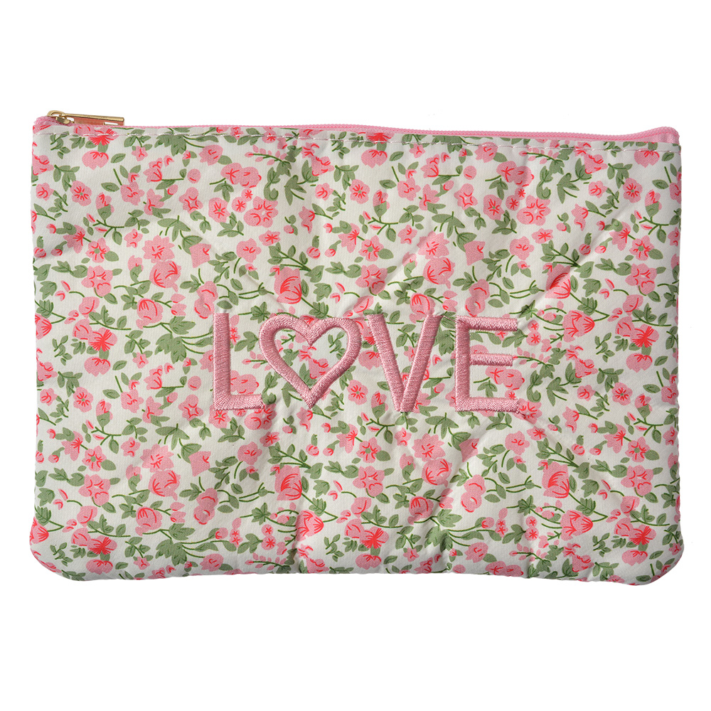 Toilettas 22x1x16 cm wit