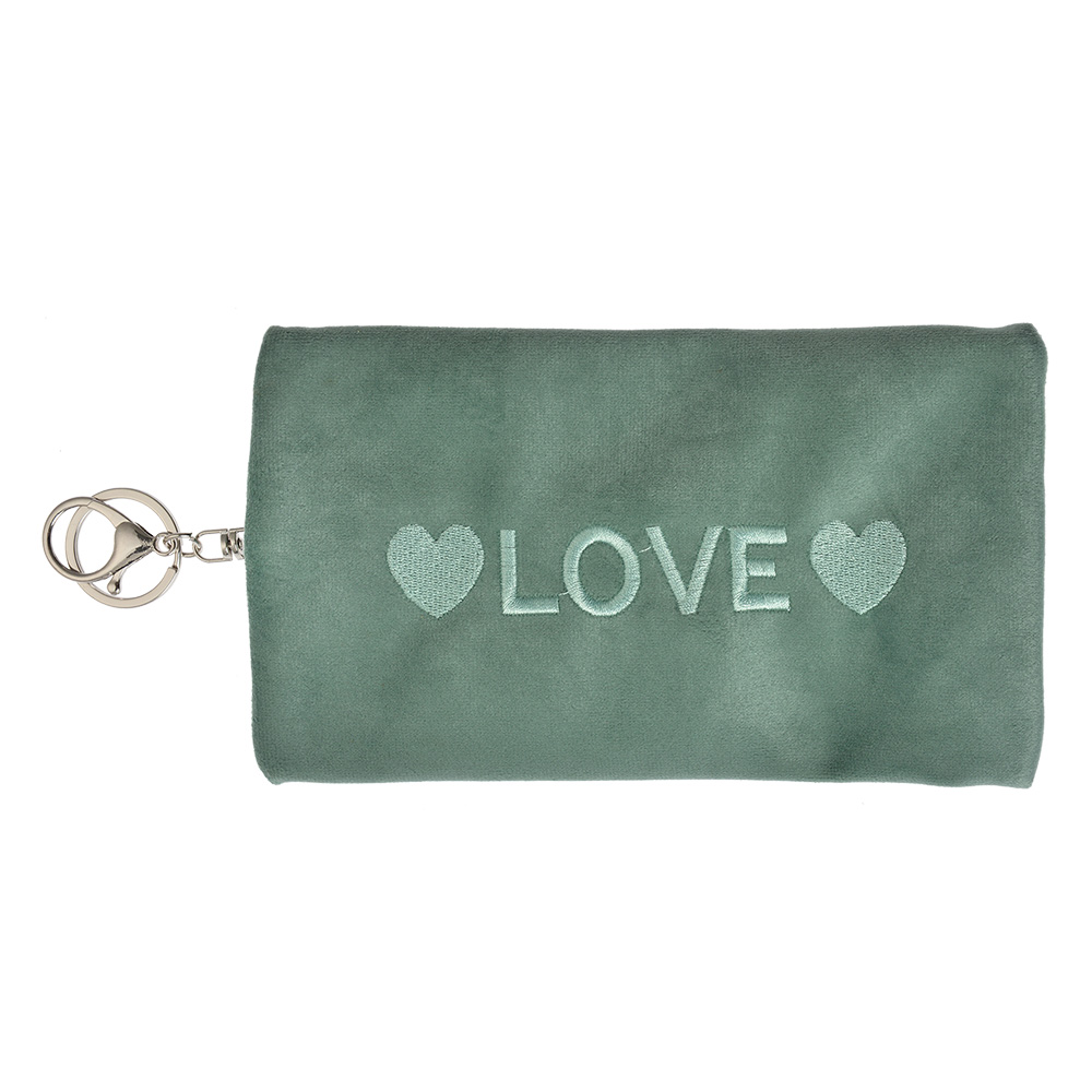 [JZTB0078] Toilettas 19x1x11 cm groen