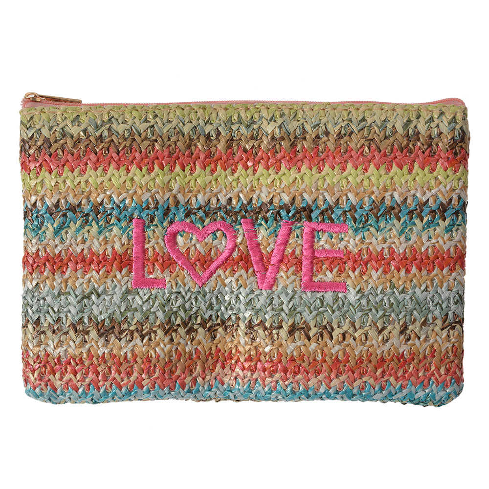 Toilettas 20x1x13 cm groen