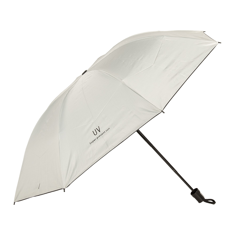 [JZUM0091W] Paraplu opvouwbaar Ø 95x67 cm wit