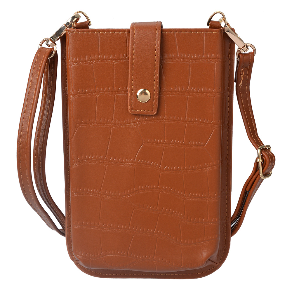 [JZWA0170CH] Portemonnee 12x18 cm bruin