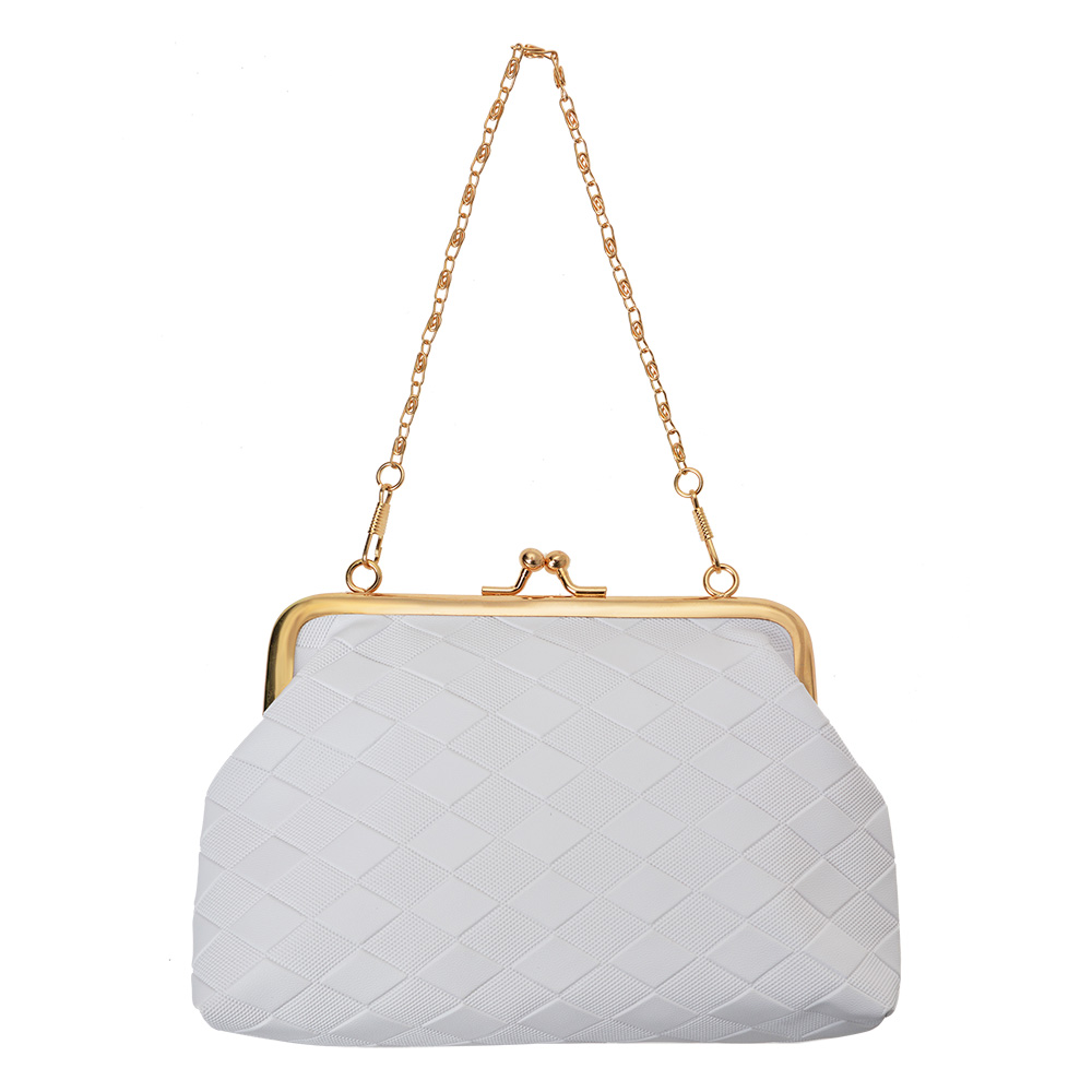 [JZWA0189W] Portemonnee 8 cm wit