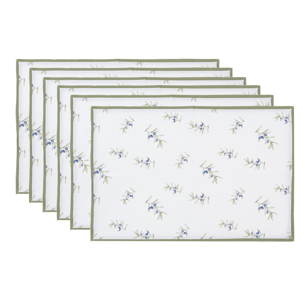 [OLF40] Placemat 6 stuks 48x33 cm SPL