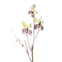 Decoratie tak met vlinders 14x5x85 cm