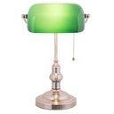Bureaulamp groen 27x17x41 cm E27/max 1x60W