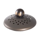 LO-6 cm kaphouder bruin of brons