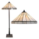 Vloerlamp Tiffany Ø 50x164 cm E27/max 2x60W